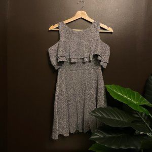 Sparkly black dress for a girl